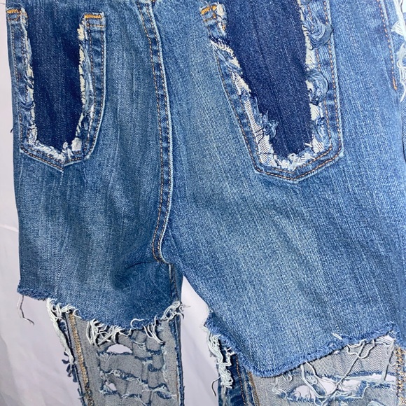 Customized Blue Ripped Jeans 👖 - Picture 8 of 9